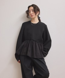 サステナブル・オケージョン・洗える・再入荷】ジャカードビスチェ