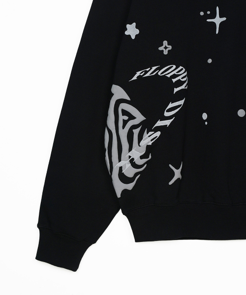 FDR(エフディーアール)の「Twinkle Bloom floopy Crewneck Black(スウェット・メンズ・その他・MEDIUM/LARGE/SMALL)」の6枚目の写真