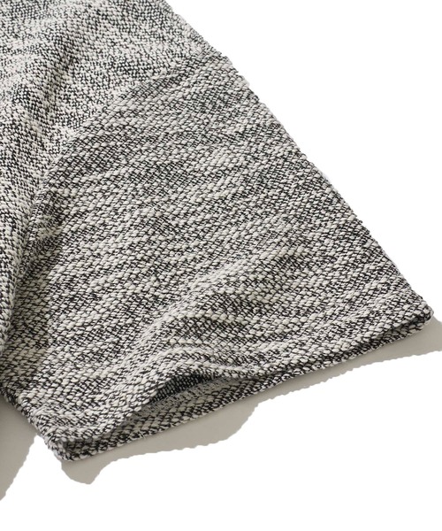 ADPOSION(アドポーション)の「スラブ裏毛 ドローコード クルーネックTシャツ(Tシャツ/カットソー・メンズ・ブラック/グレー/チャコールグレー・MEDIUM/LARGE)」の14枚目の写真
