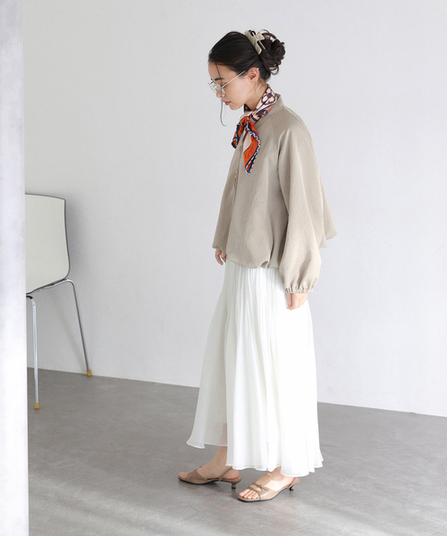 La TOTALITE（ラトータリテ）の「【洗える】バルーンライトブルゾン（その他アウター・レディース・ピンク/カーキ・FREE）」の20枚目の写真