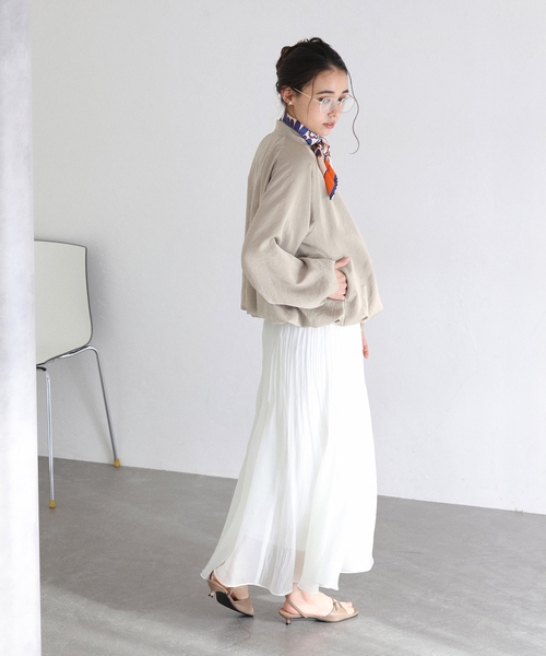 La TOTALITE（ラトータリテ）の「【洗える】バルーンライトブルゾン（その他アウター・レディース・ピンク/カーキ・FREE）」の21枚目の写真