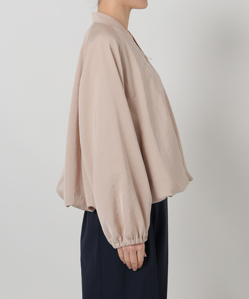 La TOTALITE（ラトータリテ）の「【洗える】バルーンライトブルゾン（その他アウター・レディース・ピンク/カーキ・FREE）」の11枚目の写真