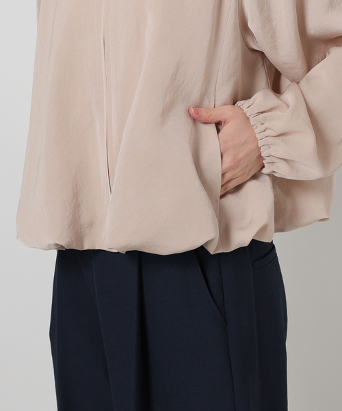 La TOTALITE（ラトータリテ）の「【洗える】バルーンライトブルゾン（その他アウター・レディース・ピンク/カーキ・FREE）」の9枚目の写真