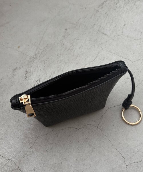 CAPRICIEUX LE'MAGE（カプリシューレマージュ）の「ノットハンドルバッグ（ショルダーバッグ・レディース・ブラウン/ブラック・FREE）」の8枚目の写真