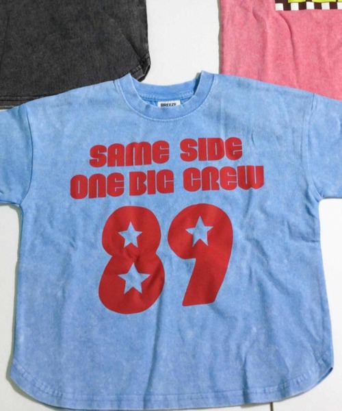 F.O.KIDS(エフオーキッズ)の「F.O.KIDS/エフオーキッズ 【I'm Jelly】ピグメント加工プリント ビッグTシャツ 2026年春夏(Tシャツ/カットソー・キッズ・サックスブルー/ピンク/チャコール・120/130/140)」の3枚目の写真
