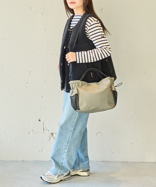 FREDRIK PACKERS（フレドリックパッカーズ）の「【FREDRIK PACKERS】≪別注≫PLAY TOTE　2WAYショルダートート（トートバッグ・レディース・レオパード/グレー/ブラック・FREE）」の10枚目の写真