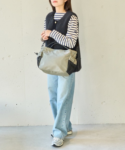FREDRIK PACKERS（フレドリックパッカーズ）の「【FREDRIK PACKERS】≪別注≫PLAY TOTE　2WAYショルダートート（トートバッグ・レディース・レオパード/グレー/ブラック・FREE）」の13枚目の写真