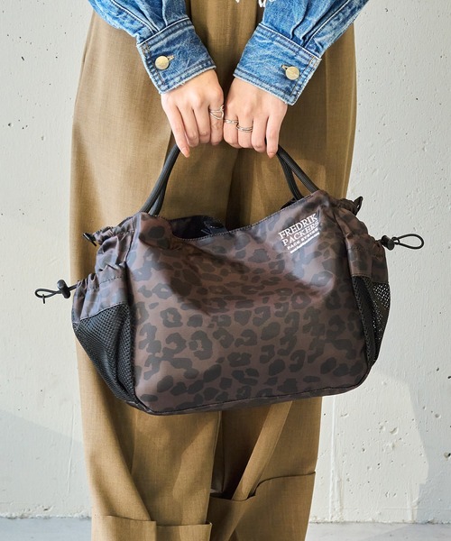 FREDRIK PACKERS（フレドリックパッカーズ）の「【FREDRIK PACKERS】≪別注≫PLAY TOTE　2WAYショルダートート（トートバッグ・レディース・レオパード/グレー/ブラック・FREE）」の8枚目の写真