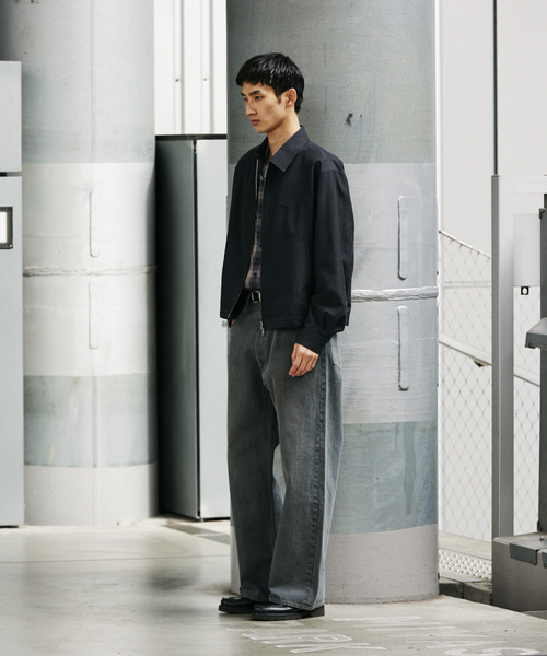 JOURNAL STANDARD(ジャーナルスタンダード)の「SLUB SUCKER / スラブ サッカー ジップ ジャケット(その他アウター・メンズ・カーキ/ブラック系その他/ベージュ系その他・MEDIUM/LARGE)」の11枚目の写真
