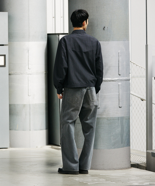JOURNAL STANDARD(ジャーナルスタンダード)の「SLUB SUCKER / スラブ サッカー ジップ ジャケット(その他アウター・メンズ・カーキ/ブラック系その他/ベージュ系その他・MEDIUM/LARGE)」の12枚目の写真