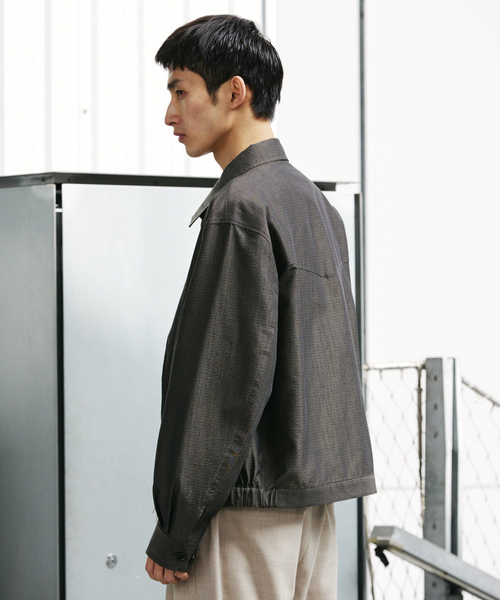 JOURNAL STANDARD(ジャーナルスタンダード)の「SLUB SUCKER / スラブ サッカー ジップ ジャケット(その他アウター・メンズ・カーキ/ブラック系その他/ベージュ系その他・MEDIUM/LARGE)」の16枚目の写真
