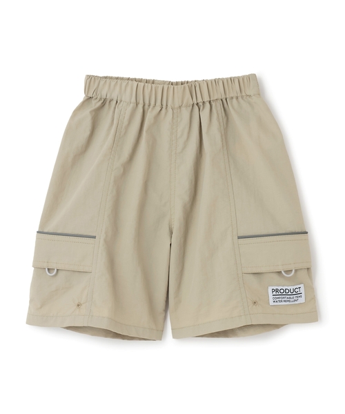 b・ROOM（ビールーム）の「【スクール対応】【撥水・防汚・耐久・UV】４分丈パンツ(反射シート付き)（その他パンツ・キッズ・チャコール/ベージュ/ブルーグリーン/ブラック/カーキ/ダークオレンジ・100cm/120cm/150cm/110cm/140cm/130cm）」の7枚目の写真