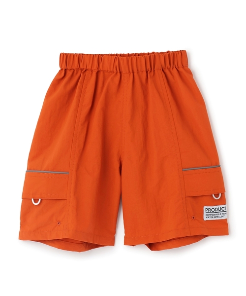 b・ROOM（ビールーム）の「【スクール対応】【撥水・防汚・耐久・UV】４分丈パンツ(反射シート付き)（その他パンツ・キッズ・チャコール/ベージュ/ブルーグリーン/ブラック/カーキ/ダークオレンジ・100cm/120cm/150cm/110cm/140cm/130cm）」の8枚目の写真