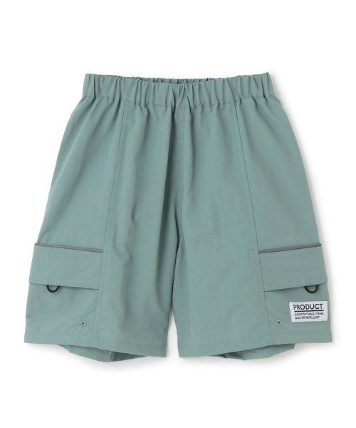 b・ROOM（ビールーム）の「【スクール対応】【撥水・防汚・耐久・UV】４分丈パンツ(反射シート付き)（その他パンツ・キッズ・チャコール/ベージュ/ブルーグリーン/ブラック/カーキ/ダークオレンジ・100cm/120cm/150cm/110cm/140cm/130cm）」の9枚目の写真