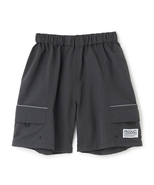 b・ROOM（ビールーム）の「【スクール対応】【撥水・防汚・耐久・UV】４分丈パンツ(反射シート付き)（その他パンツ・キッズ・チャコール/ベージュ/ブルーグリーン/ブラック/カーキ/ダークオレンジ・100cm/120cm/150cm/110cm/140cm/130cm）」の12枚目の写真