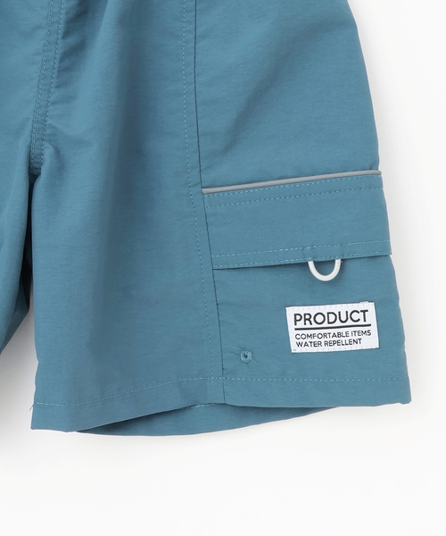 b・ROOM（ビールーム）の「【スクール対応】【撥水・防汚・耐久・UV】４分丈パンツ(反射シート付き)（その他パンツ・キッズ・チャコール/ベージュ/ブルーグリーン/ブラック/カーキ/ダークオレンジ・100cm/120cm/150cm/110cm/140cm/130cm）」の16枚目の写真