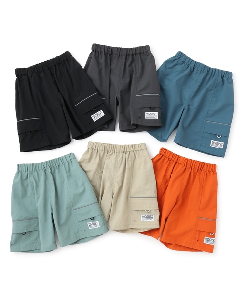 b・ROOM（ビールーム）の「【スクール対応】【撥水・防汚・耐久・UV】４分丈パンツ(反射シート付き)（その他パンツ・キッズ・チャコール/ベージュ/ブルーグリーン/ブラック/カーキ/ダークオレンジ・100cm/120cm/150cm/110cm/140cm/130cm）」の18枚目の写真