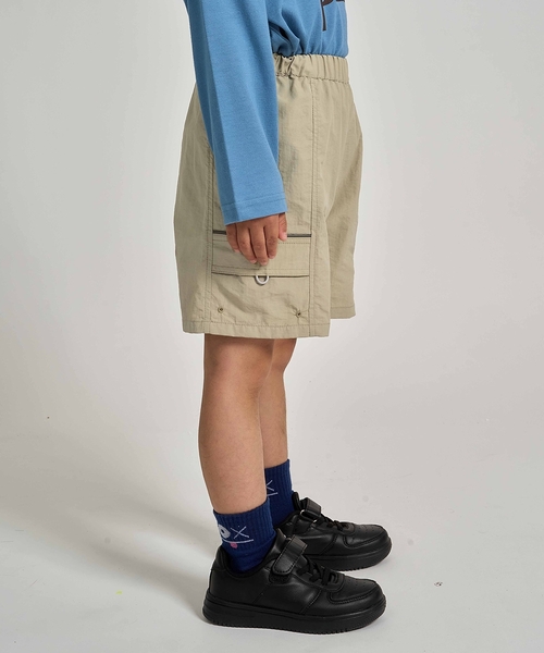 b・ROOM（ビールーム）の「【スクール対応】【撥水・防汚・耐久・UV】４分丈パンツ(反射シート付き)（その他パンツ・キッズ・チャコール/ベージュ/ブルーグリーン/ブラック/カーキ/ダークオレンジ・100cm/120cm/150cm/110cm/140cm/130cm）」の20枚目の写真