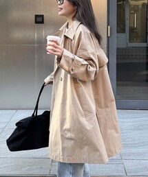 fredy emue | ミドル丈オーバートレンチコート(トレンチコート)