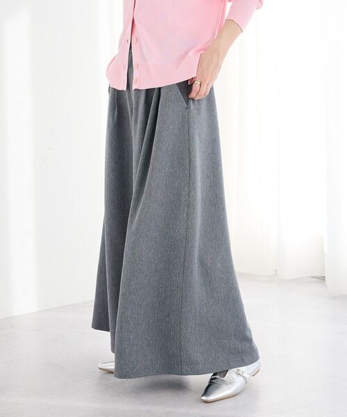 CRAFT STANDARD BOUTIQUE(クラフトスタンダードブティック)の「スカーチョワイドパンツ(その他パンツ・レディース・ベージュ/杢グレー・M/L)」の10枚目の写真