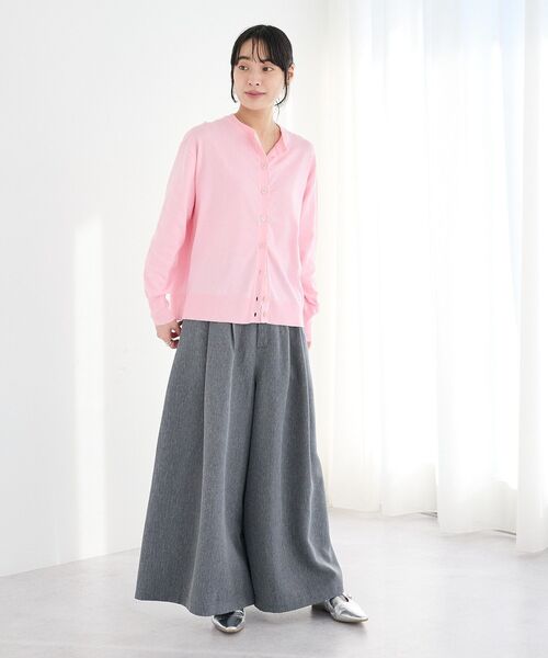 CRAFT STANDARD BOUTIQUE(クラフトスタンダードブティック)の「スカーチョワイドパンツ(その他パンツ・レディース・ベージュ/杢グレー・M/L)」の14枚目の写真