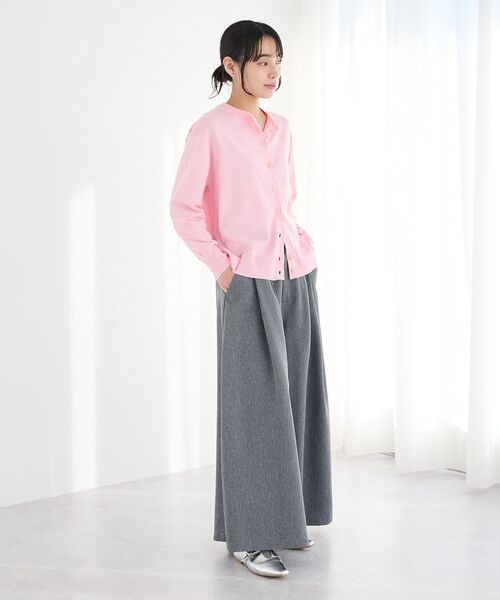 CRAFT STANDARD BOUTIQUE(クラフトスタンダードブティック)の「スカーチョワイドパンツ(その他パンツ・レディース・ベージュ/杢グレー・M/L)」の15枚目の写真