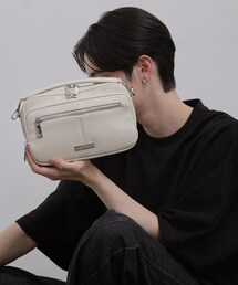 tk.TAKEO KIKUCHI（ティーケータケオキクチ）の「ポケットショルダーバッグ（ショルダーバッグ）」