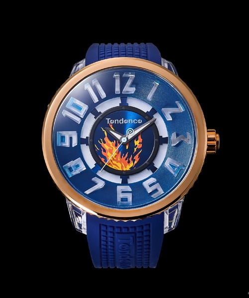 Tendence(テンデンス)の「TENDENCE/テンデンス FLASH ONE PIECE collaboration 腕時計 TDC-TY532024 ユニセックス(アナログ腕時計・レディース・ブルー・FREE)」の1枚目の写真
