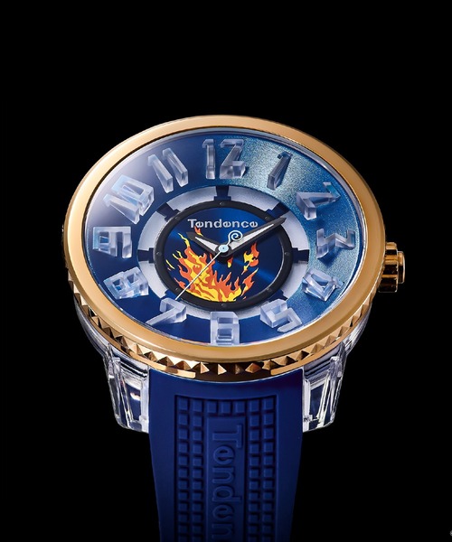 Tendence(テンデンス)の「TENDENCE/テンデンス FLASH ONE PIECE collaboration 腕時計 TDC-TY532024 ユニセックス(アナログ腕時計・レディース・ブルー・FREE)」の2枚目の写真