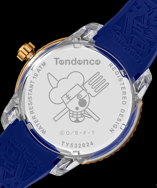 Tendence(テンデンス)の「TENDENCE/テンデンス FLASH ONE PIECE collaboration 腕時計 TDC-TY532024 ユニセックス(アナログ腕時計・レディース・ブルー・FREE)」の6枚目の写真
