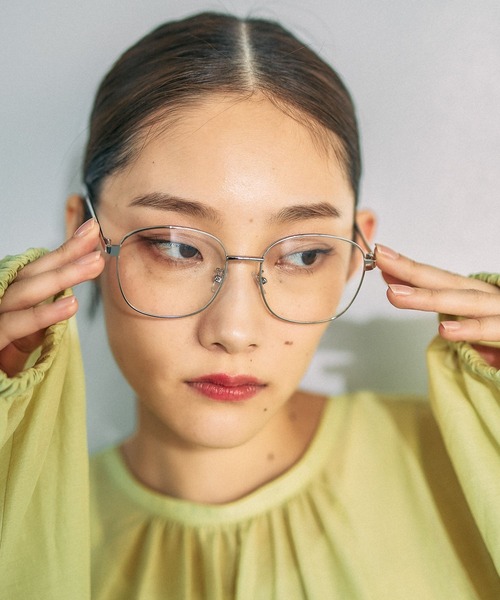 LEPSIM（レプシィム）の「アソート伊達メガネ　630043（メガネ・レディース・ブラック/シルバー/ブラック系その他・ONE SIZE）」の3枚目の写真