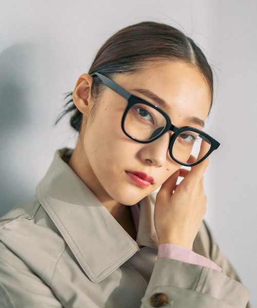 LEPSIM（レプシィム）の「アソート伊達メガネ　630043（メガネ・レディース・ブラック/シルバー/ブラック系その他・ONE SIZE）」の2枚目の写真