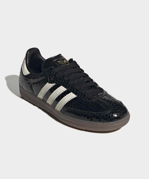 adidas（アディダス）の「サンバ / SAMBA / アディダスオリジナルス adidas Originals（スニーカー・レディース・シルバー/ブラック・22.0cm/27.5cm/28.0cm/28.5cm/29.0cm/29.5cm/22.5cm/23.0cm/23.5cm/24.5cm/25.5cm/26.0cm/26.5cm/27.0cm/25.0cm/24.0cm）」の5枚目の写真