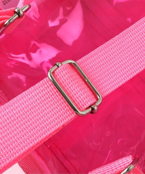 BREEZE（ブリーズ）の「クリアミニリュック（バックパック/リュック・キッズ・ピンク/オフホワイト・FREE）」の9枚目の写真