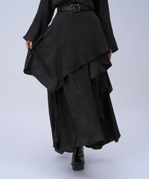 HARE | ツヤジャガードティアードスカート(HARE)(スカート)