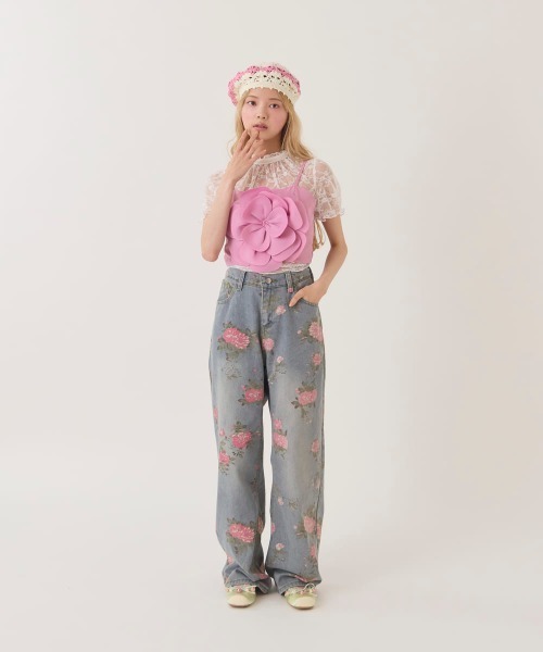 kaorinomori（カオリノモリ）の「kaorinomori  ピピベレー / カオリノモリ（ハンチング/ベレー帽・レディース・ホワイト/スカイブルー/ブラック・FREE）」の8枚目の写真