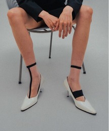 FAKUI | ASYMMETRIC LINE SEE-THROUGH SOCKS / アシンメトリーラインシースルーソックス(ソックス/靴下)