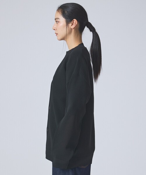 FORTUNA HOMME（フォルトゥナオム）の「【FORTUNA / フォルトゥナ】ECOTEC KnitMeshCD/エコテックニットメッシュカーディガン/ユニセックス/【WEB限定】（ニット/セーター・メンズ・グレー/ブラック/ホワイト・L/M）」の20枚目の写真