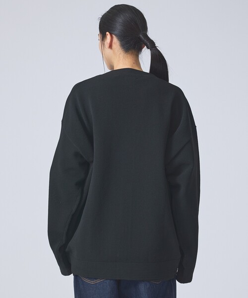 FORTUNA HOMME（フォルトゥナオム）の「【FORTUNA / フォルトゥナ】ECOTEC KnitMeshCD/エコテックニットメッシュカーディガン/ユニセックス/【WEB限定】（ニット/セーター・メンズ・グレー/ブラック/ホワイト・L/M）」の21枚目の写真