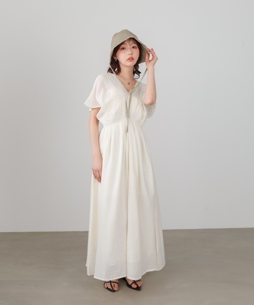 Bab(バブ)の「カットラウンドハット(ハット・レディース・ベージュ/ブラック・ONESIZE)」の8枚目の写真