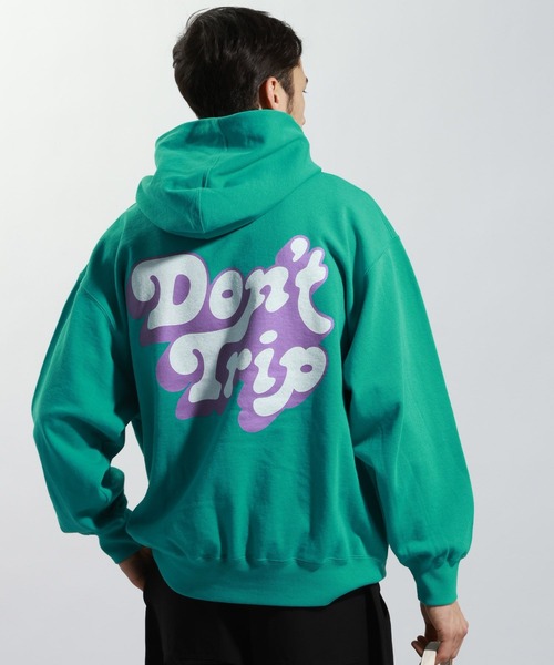 Free&Easy（フリーアンドイージー）の「【Free＆Easy（フリーアンドイージー）別注バックプリントパーカー（パーカー・メンズ・オフホワイト/ブルー/グリーン・MEDIUM/LARGE）」の3枚目の写真