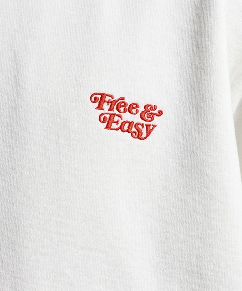 Free&Easy（フリーアンドイージー）の「【Free＆Easy（フリーアンドイージー）別注バックプリントパーカー（パーカー・メンズ・オフホワイト/ブルー/グリーン・MEDIUM/LARGE）」の6枚目の写真