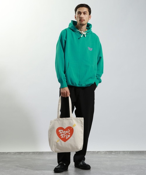 Free&Easy（フリーアンドイージー）の「【Free＆Easy（フリーアンドイージー）別注バックプリントパーカー（パーカー・メンズ・オフホワイト/ブルー/グリーン・MEDIUM/LARGE）」の8枚目の写真