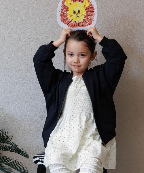 GLOBAL WORK（グローバルワーク）の「洗える撥水MA-1/T/638908（MA-1・キッズ・ブラック/グリーン系その他4・100cm/110cm/120cm）」の15枚目の写真