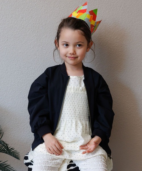 GLOBAL WORK（グローバルワーク）の「洗える撥水MA-1/T/638908（MA-1・キッズ・ブラック/グリーン系その他4・100cm/110cm/120cm）」の16枚目の写真