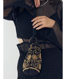 Ungrid（アングリッド）の「ビーズミニバッグ（ハンドバッグ）」