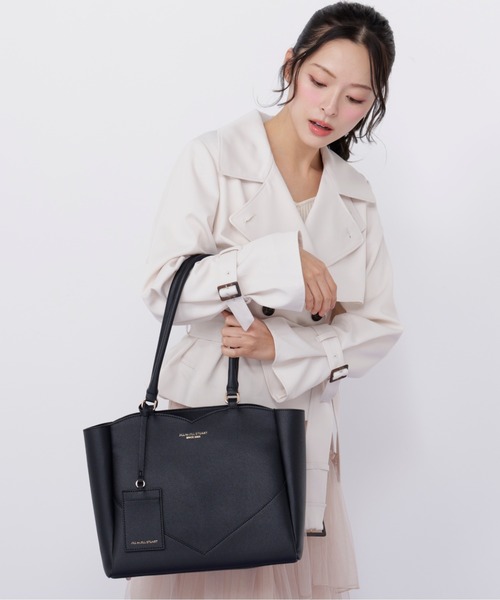 JILL by JILL STUART（ジルバイジルスチュアート）の「【再入荷】ハートカッティングA4トートバッグ（トートバッグ・レディース・ホワイト/ベージュ/ブラック・FREE）」の20枚目の写真