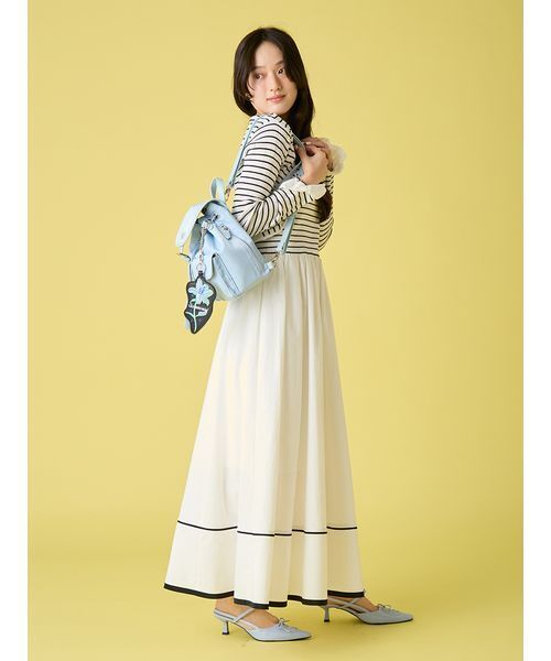 LILY BROWN(リリーブラウン)の「ウォッシャブルVネックニットカーディガン(カーディガン/ボレロ・レディース・ブラック/ピンクベージュ/その他・F)」の9枚目の写真