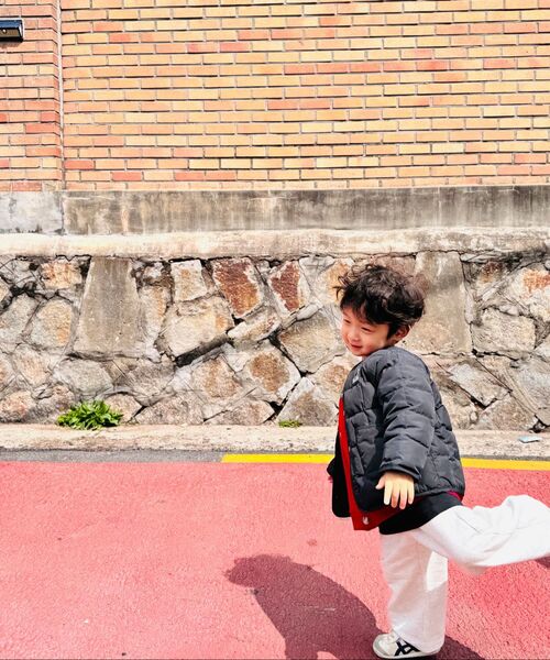 MUSINSA STANDARD KIDS（ムシンサスタンダードキッズ）の「ラウンジスウェットパンツ [オートミール]（スウェットパンツ・レディース・その他・160/110/120/130/140/150/100）」の10枚目の写真