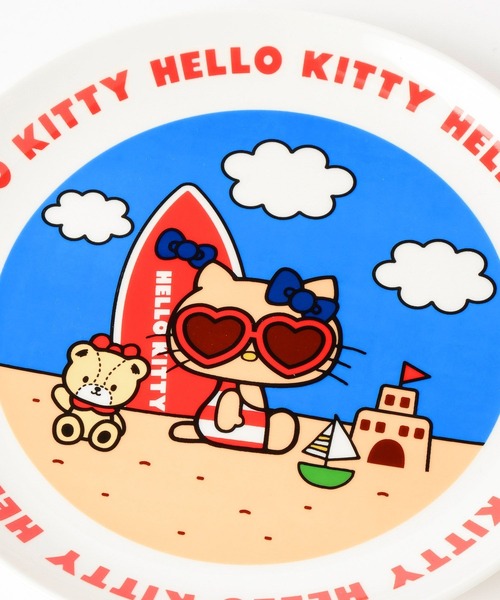 Me%(ミィパーセント)の「【HELLO KITTY】プレート 635189(食器・レディース・レッド/ゴールド/ブラック・FREE)」の16枚目の写真